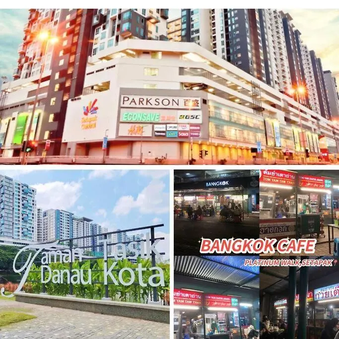 Apartment Setapak Central Mall Kl - Zetapark Garden Suites Kuala Lumpur